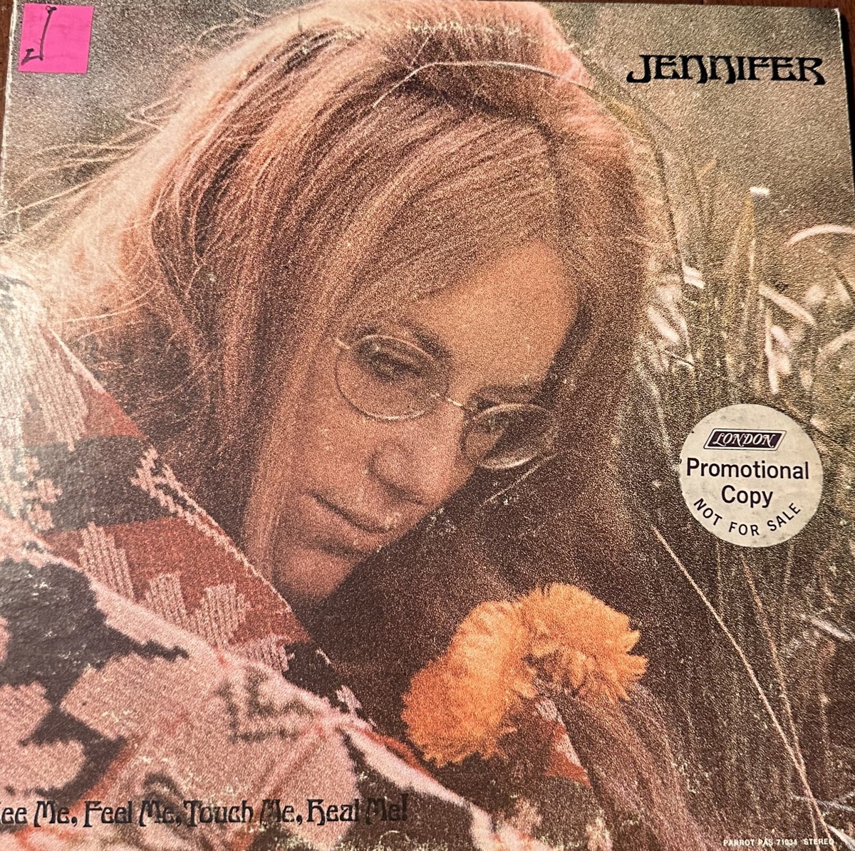 JENNIFER WARNES - SEE ME, FEEL ME LP- Parrot PAS 71034..PROMO VG&frasl;G+