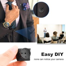 1080P HD Small Button Camera Built-in Battery Mini Body Camera Video Camcorder