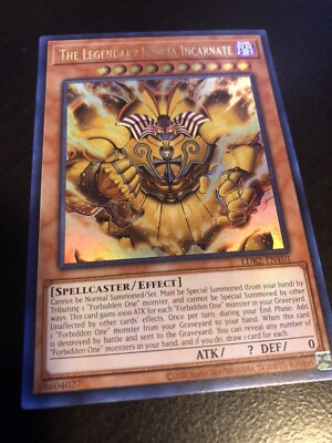 Exodia Incarnate Collector Card Yu-Gi-Oh! Legendary Exodia Incarnate Ultra Rare 1st Edition Card LDK2-ENY01 From Legendary Decks II Yu-Gi-Oh Exodia Incarnate Card Exodia Incarnate Collector Card Yu-Gi-Oh! Legendary Exodia Incarnate Ultra Rare 1st Edition Card LDK2-ENY01 From Legendary Decks II Yu-Gi-Oh Exodia Incarnate Card