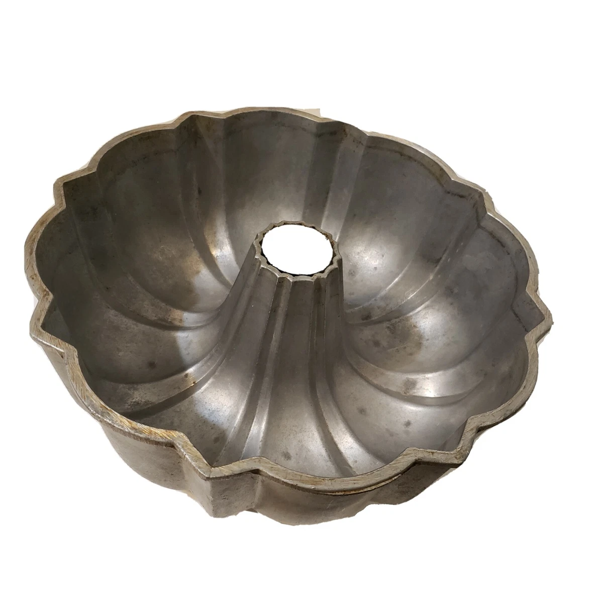 BUNDT NORTHLAND 10 Heavy Vintage Bundt Cake Pan Large Aluminum