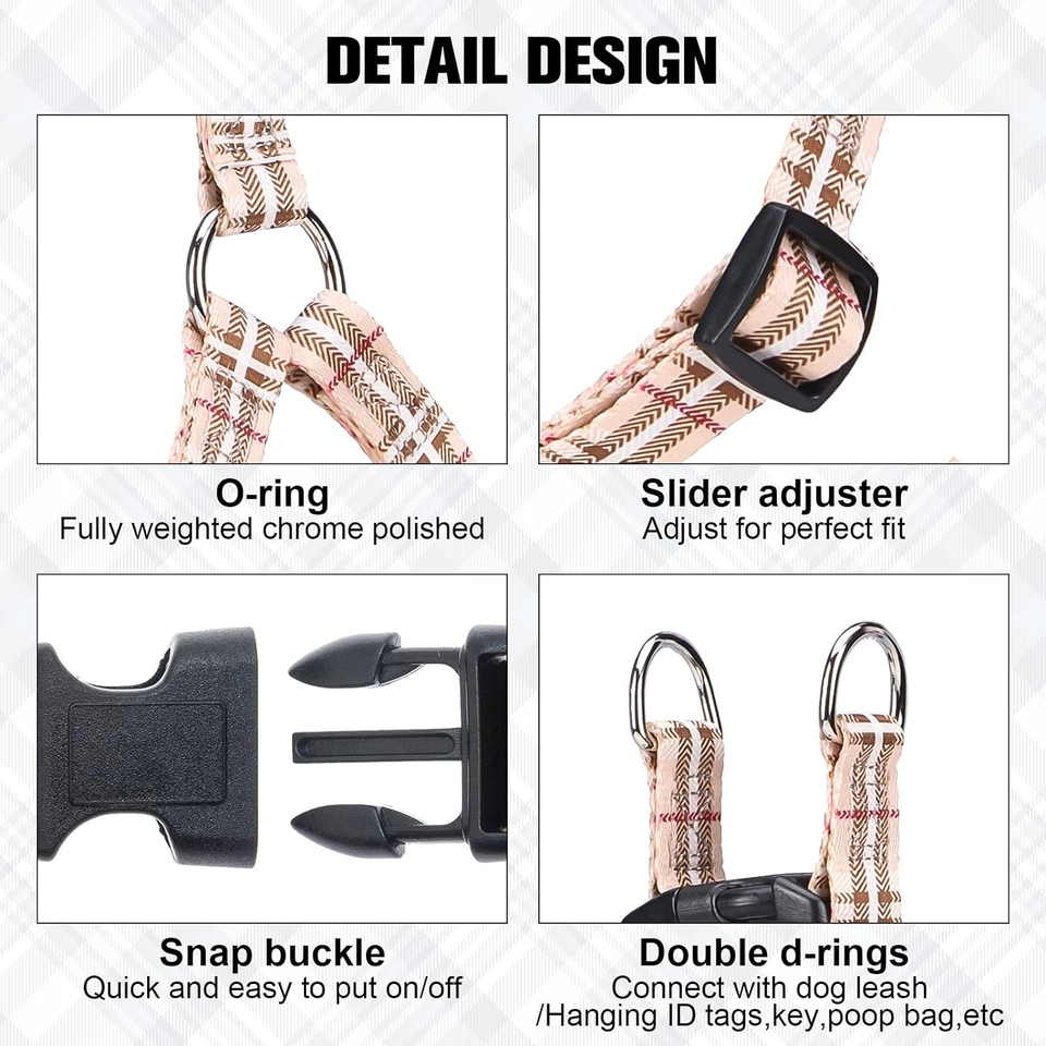 No Pull Small Dog Harness and Leash Set, No Chock Puppy Step in Vest