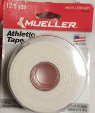 Mueller Sport Care Sport Care Athletic Tape, 1.5 inch x 12.5 yards, 1 ea