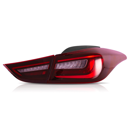VLAND LED Tail Lights Projector For Hyundai Elantra 2011-2016 Rear w/Sequential - Picture 2 of 18