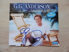 G.G. Anderson Autogramm signed CD-Cover "La Vita E Bella"