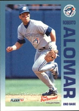 1992 Fleer Citgo The Performer #24 Roberto Alomar Card