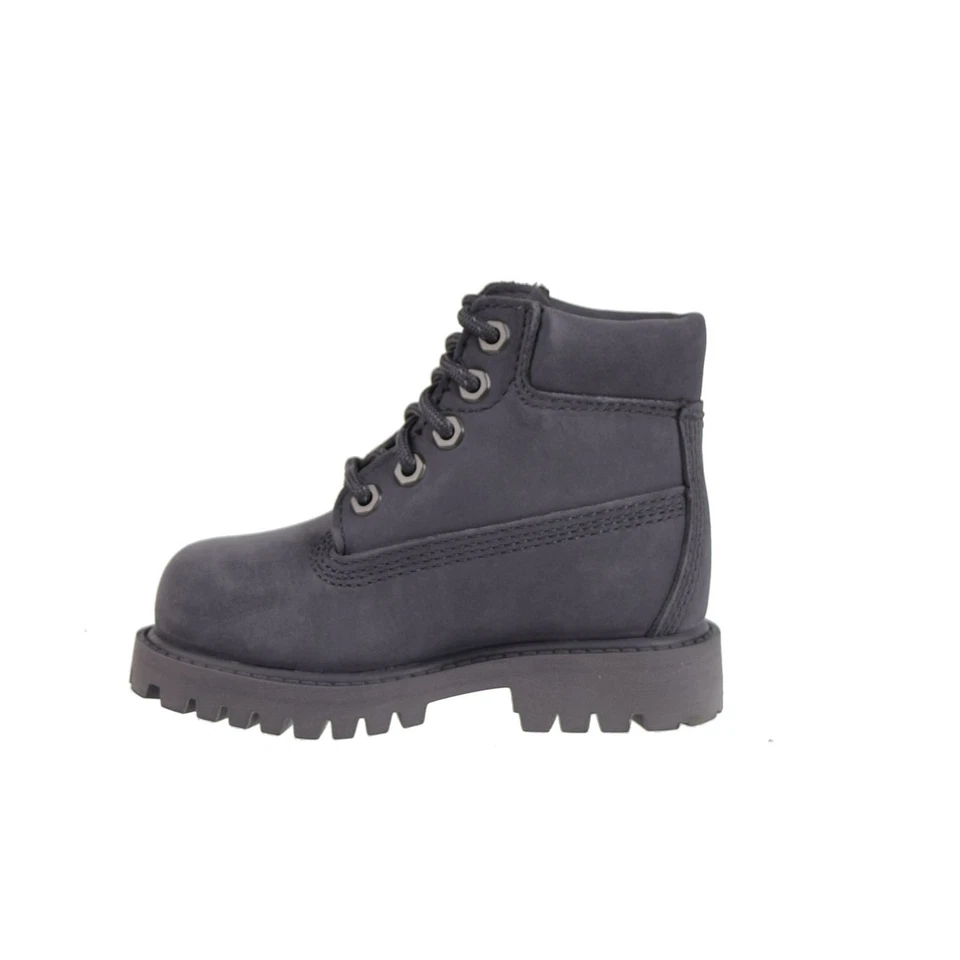 Timberland 6 pulgadas impermeables botas para niños pequeños gris oscuro Foto 3 de 4