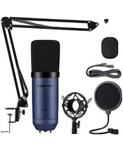 Condenser Microphone ZINGYOU Computer Mic ZY-007 Recording Bundle for Gaming ...