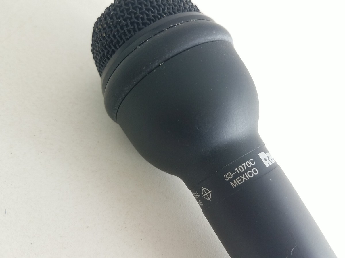 RadioShack 33-1070C Microphone Vintage Shure Omnidirectional