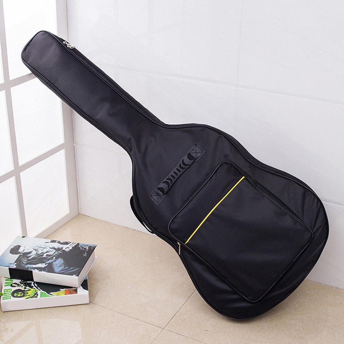 Travel Lightweight 36'' inch Acoustic Guitar Padded Gig Bag Travel Lightweight 36'' inch Acoustic Guitar Padded Gig Bag