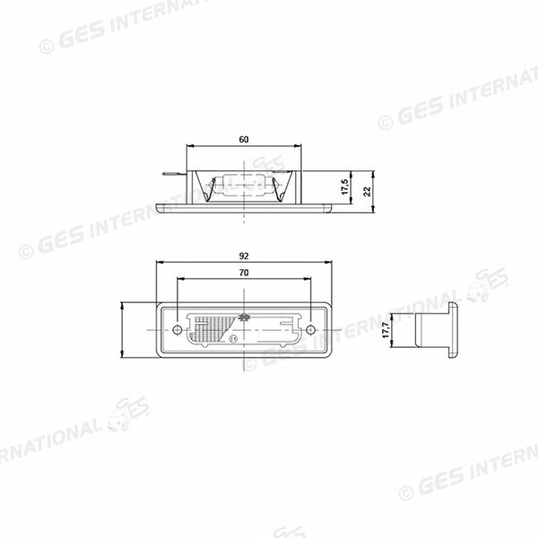 Kit Completo Luce Targa Jokon per Camper Hymer foto 2