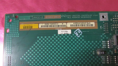 Rara De Colección DEC Digital E2045-AA Dorada Alfa CPU/placa de Procesador VAX AACC-2 Lote1 - Imagen 8 de 8