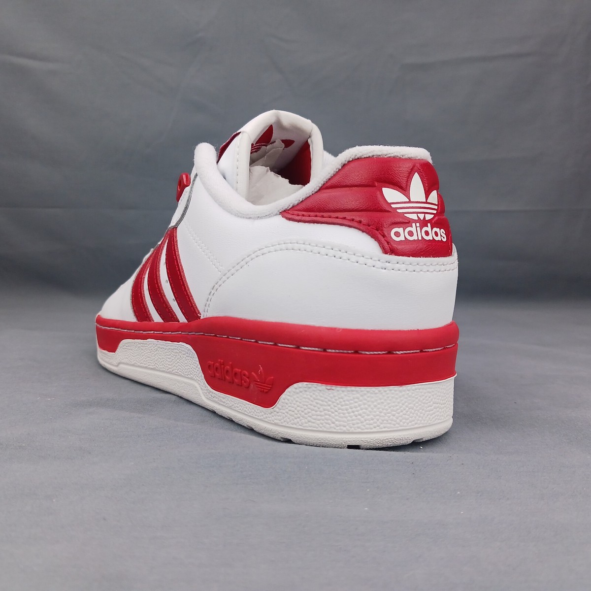 Adidas Originals Rivalry Men\'s Low Sneakers GZ9793 White Red Sizes 9-12 Adidas Originals Rivalry Men main image 3