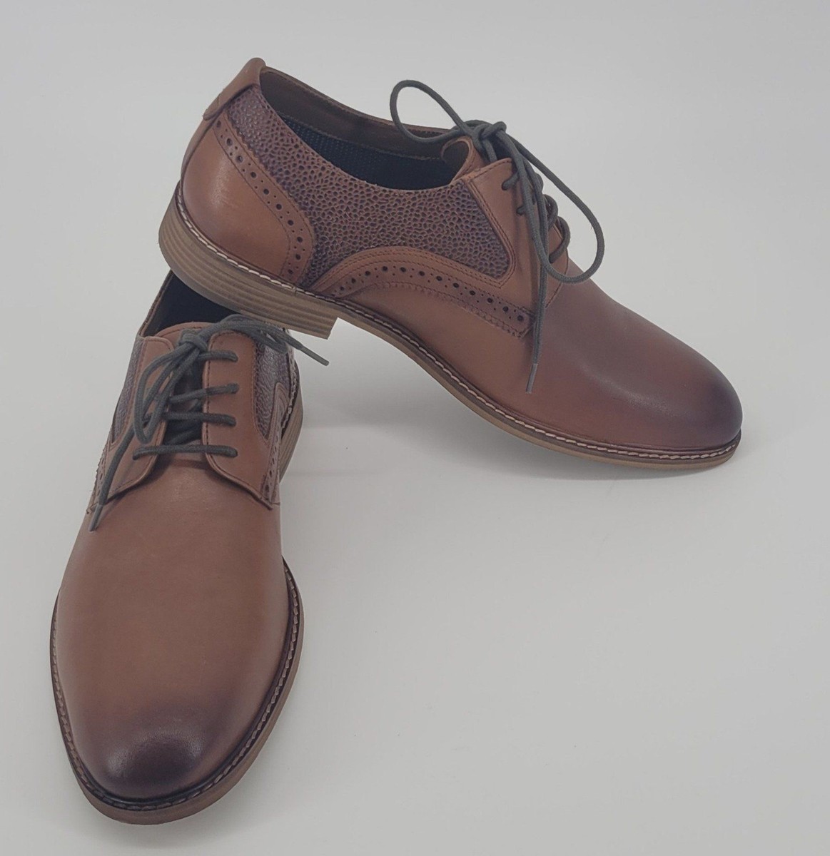 Thomas and Vine Genuine Leather Dress Shoes Mens Size 10 | eBay display picture 2