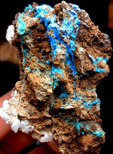 64g 1PCS NATURAL Blue Cyanotrichite CRYSTAL STONE MINERAL Specimen q474 - Picture 7 of 7