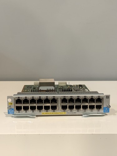 HP GIG-T PoE+ V2 ZL MOD J9534A 24-Port Expansion Module - Picture 2 of 3