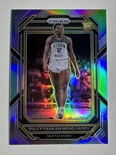 2023 Panini Prizm WNBA Silver Prizm #42 Dulcy Fankam Mendjiadeu Seattle Storm RC