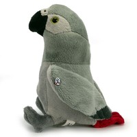 Graupapagei Kuscheltier Ara Vogel Papagei Grau PlüSchtier PlüSchpapagei Itchy