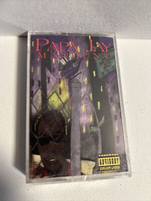 Papa Jay • Manhunt • New Sealed Cassette Tape 1994 Rare Nashville 