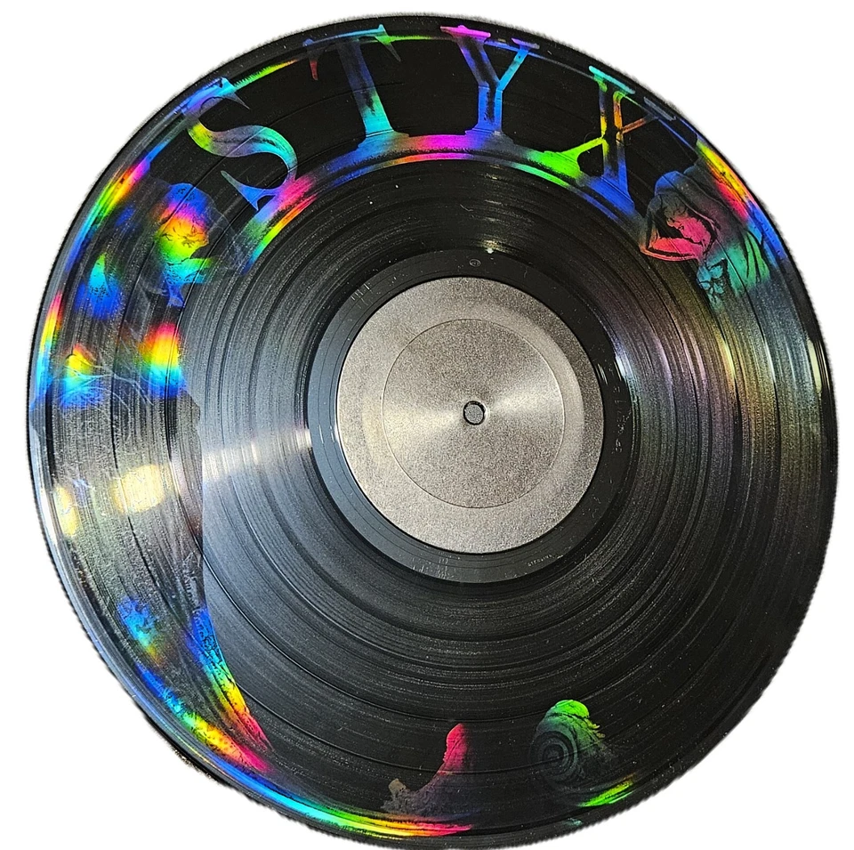 STYX Paradise Theatre 1981 3D holographic Vinyl Europadisk US Import G/FOLD - Image 2 of 4