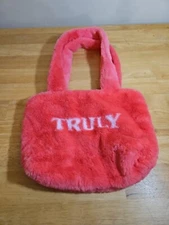 Truly Beauty Hot Pink Super Soft Plush Mini Shoulder Bag Purse