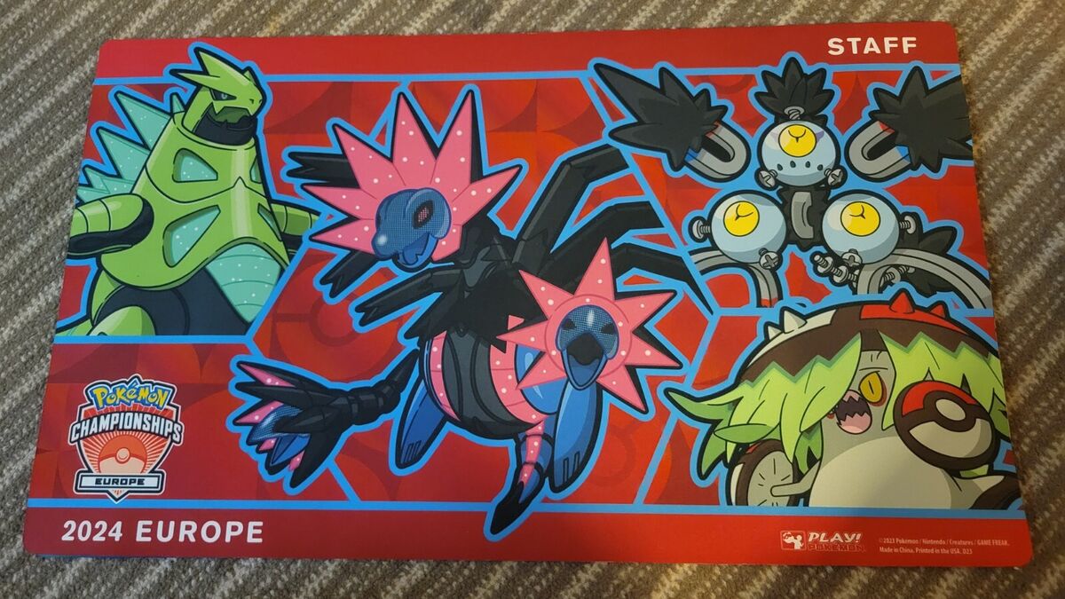 Pokémon Playmat - EUIC 2024 - STAFF | eBay Pokémon Playmat - EUIC 2024 - STAFF | eBay
