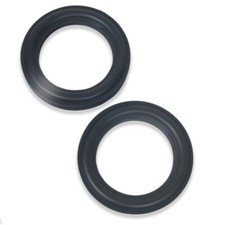 2pcs Speaker Rubber Edge Replacement Woofer Surround Circle Repair 166mm/6.54"