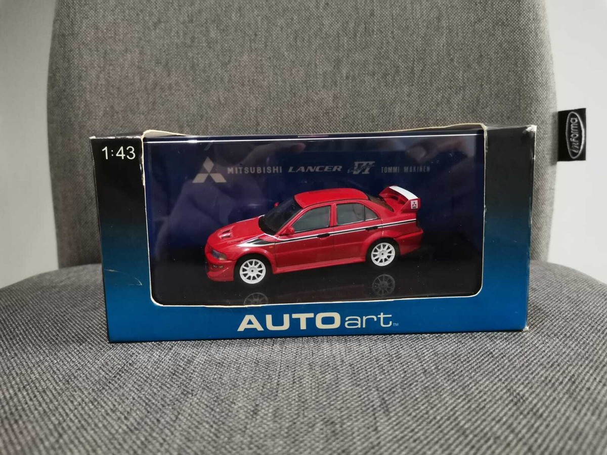 Original Kyosho Amazon.com: LANCER MITSUBISHI 1/43 さとす　AUTOart 1/43 VI Evolution Lancer Mitsubishi ミニカー