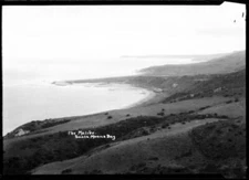 The Malibu And Santa Monica Bay Looking Northwest California - Old Photo
