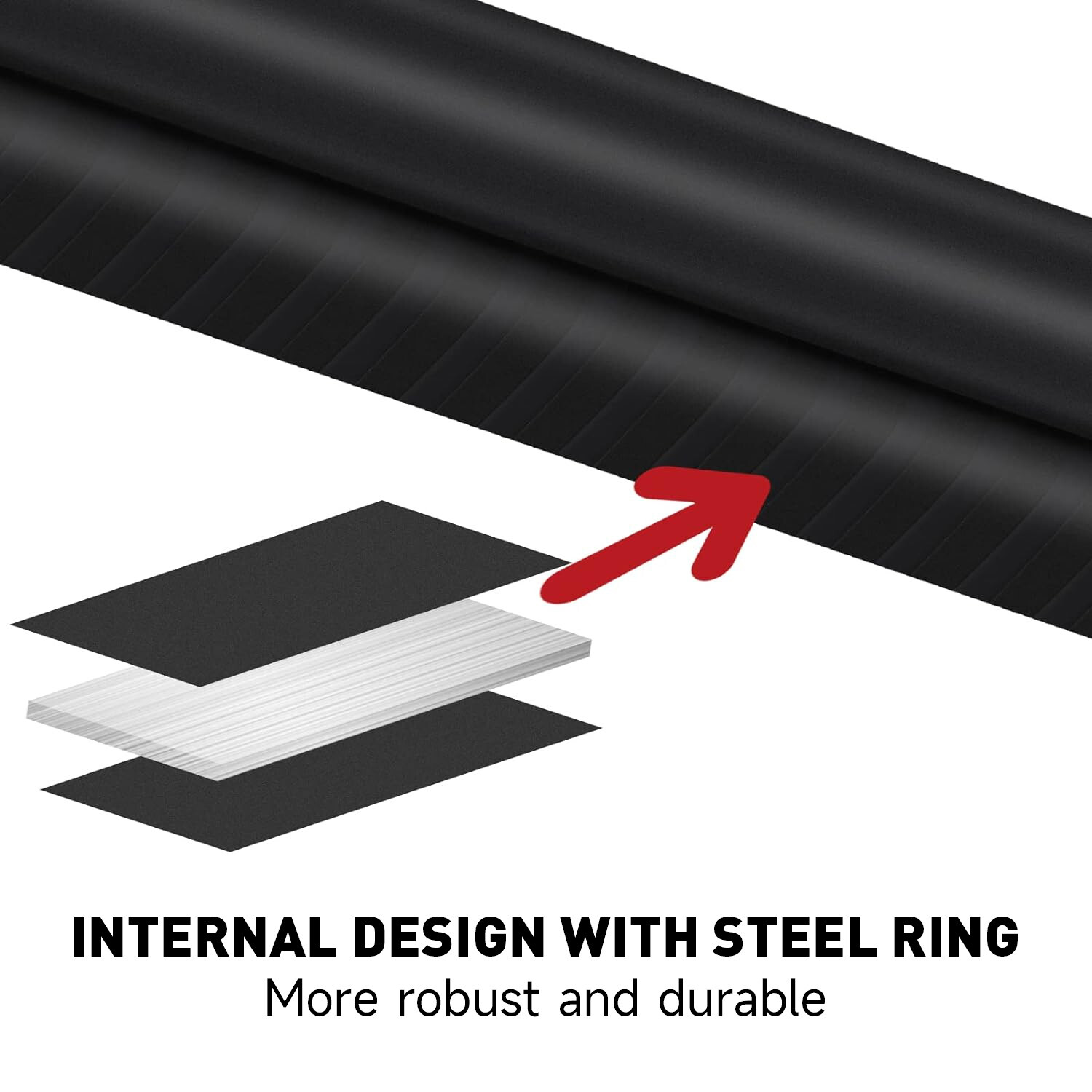 Universal U Shape W/Top Bulb Rubber Seal Weather Strip Door Edge Moulding Trim