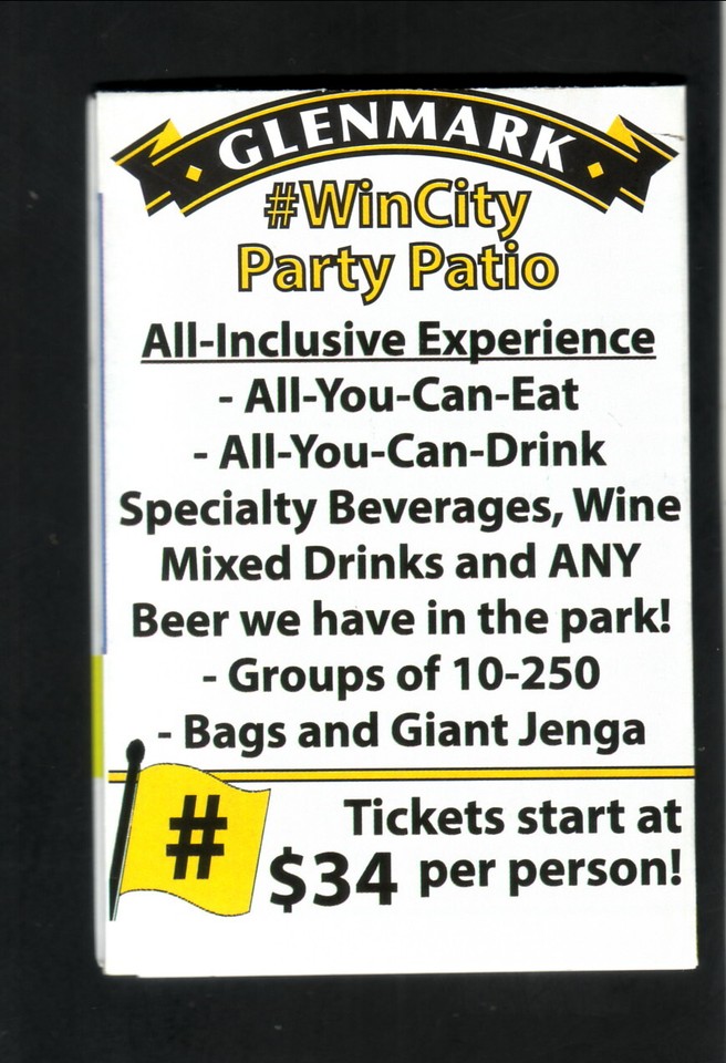 Windy City Thunderbolts2022 Pocket ScheduleFrontier League eBay