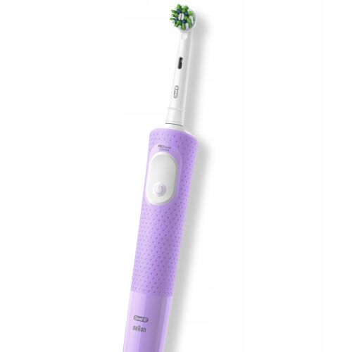 NUOVO Oral B Vitality PRO Protect X Clean spazzolino elettrico viola con acce... - Foto 2 di 6