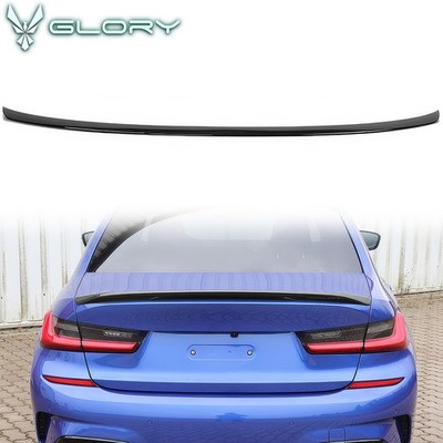 Fits 19-26 BMW G20 3-Series G80 M3 Trunk Spoiler Wing M Performance Gloss Black