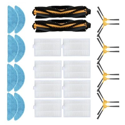 Filters and Main Brushes Replacement Kit Compatible with For ABIR N600