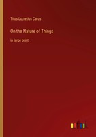 Titus Lucretius Carus | On The Nature Of Things | Taschenbuch | Englisch (2022)
