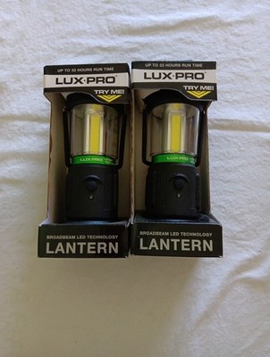 2 LUXPRO 3C Rugged 750 Lumen LED Lantern Battery Powered for Up to 32 Hrs  (BN22