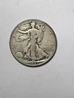 1947-D Walking Liberty Half Dollar, ONE DAY SHIPPING, CAPSULE INCLUDED