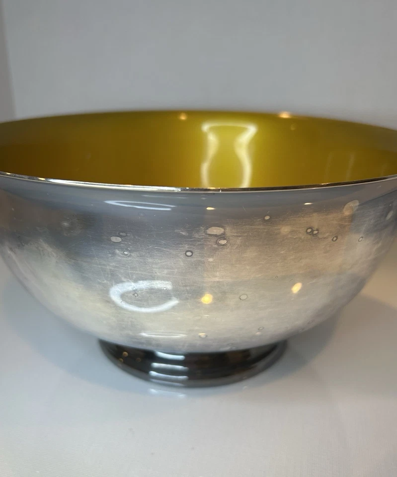 MCM Reed & Barton Mostaza Esmalte/Plato Cuenco De Colección Foto 2 de 4