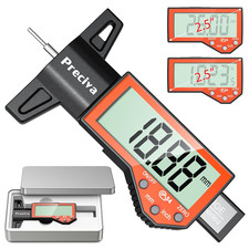 Reifentiefenmesser, Preciva 0-25.4 Mm Digitaler Profiltiefenmesser Für Reifen, P