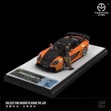 Time Micro 1/64 Mazda RX-7 Veilside w/ Figure