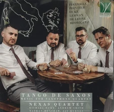 Nexas Quartet Tango De Saxos - Music For Saxophone Quartet (CD)