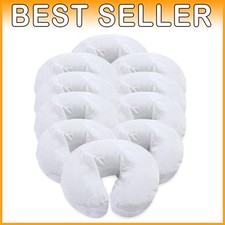 Luxury Cotton Massage Table Face Cradle Covers - Pack of 10