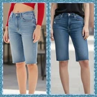 Ladies EX M&S Bermuda Shorts In Two Colours Sizes 10 to  20