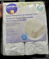 Babies R Us 2 Pack Fitted Waterproof Quilted Crib Mattress Cover