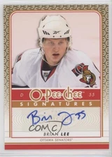 2009-10 O-Pee-Chee Signatures Brian Lee #S-BL Auto