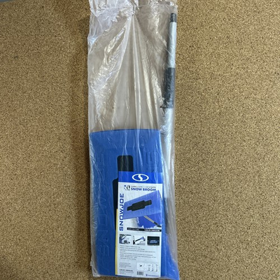 #ad #ad NEW LIGHT WEIGHT WINTER EXTENDED POLE BLUE SNOWJOE JUMBO 2 IN 1 ICE SCRAPER $21.44