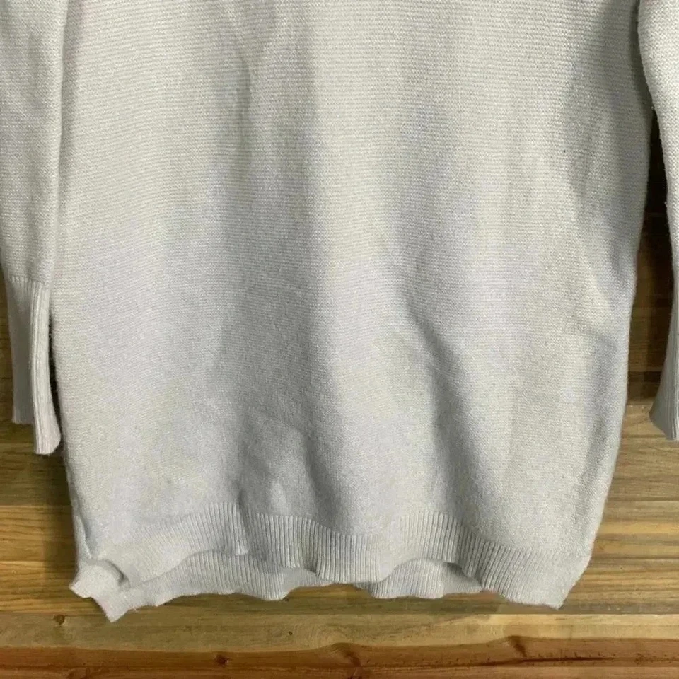 Vestido Suéter Hazel And Olive Blanco Talla Pequeña 0189 Foto 3 de 4