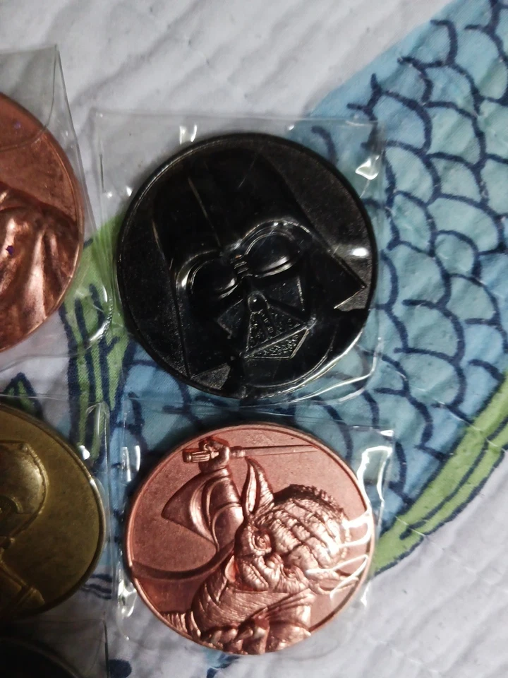 Monedas Colección Promocional Star Wars Desde 2005 9 Total Foto 4 de 4