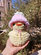handmade crochet dolls ducks plushie
