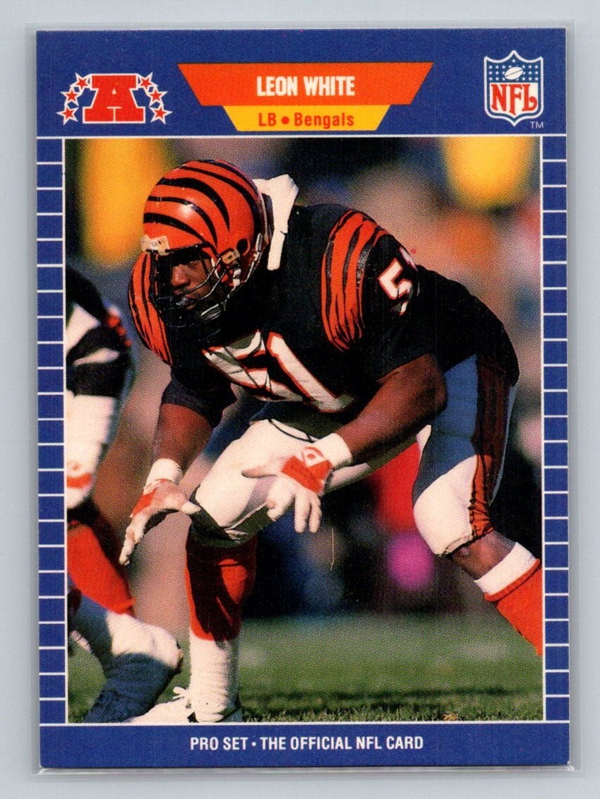 1989 Pro Set #69 Leon White