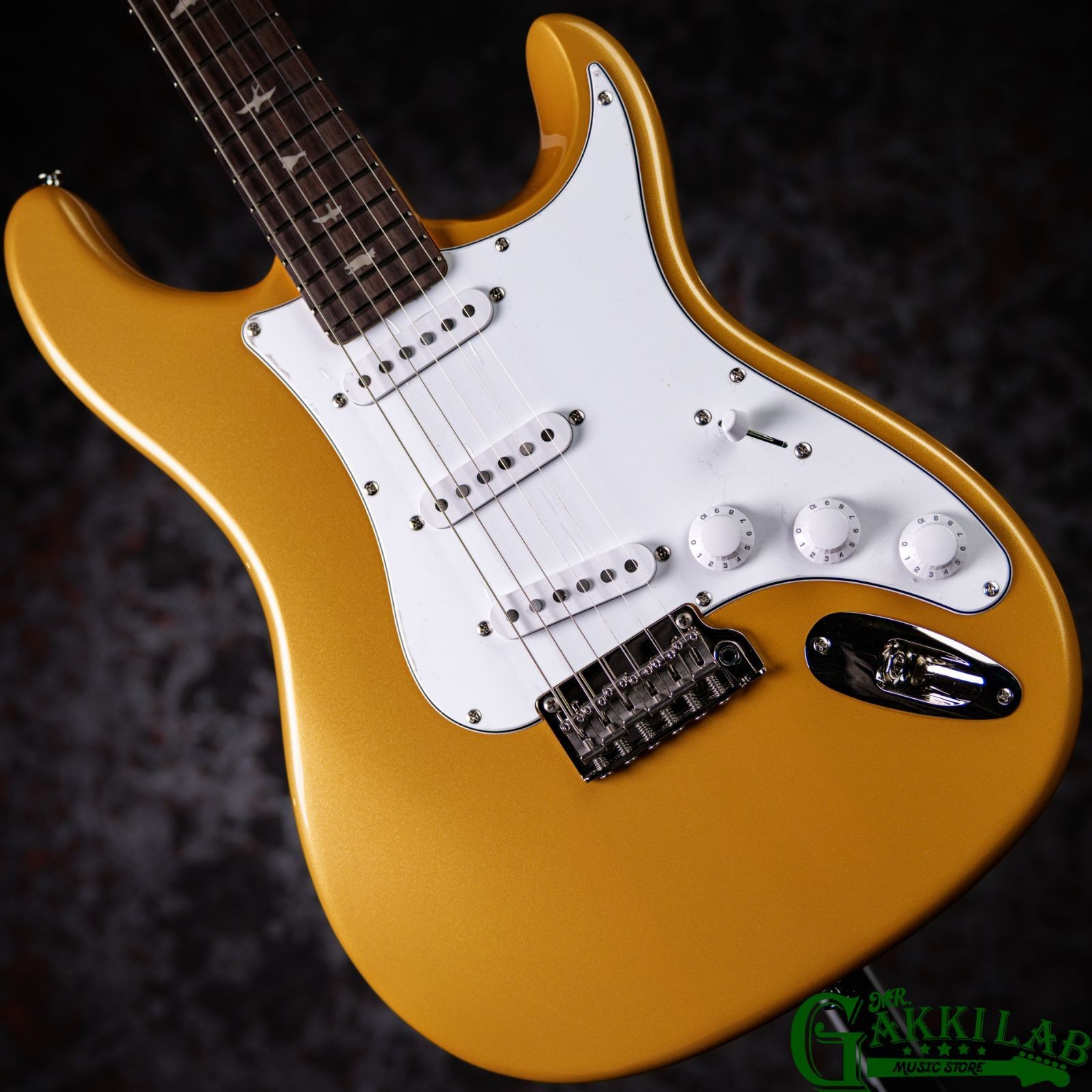 PRS SE Silver Sky Rosewood Gold Spark Electric Guitar, Used